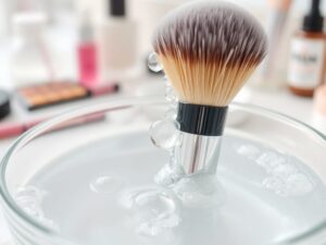 Jak czyścić pędzle do makijażu, by zachować higienę i uniknąć podrażnień skóry