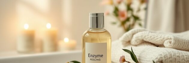 Peeling enzymatyczny: jak go stosować, by złuszczać delikatnie i unikać podrażnień skóry